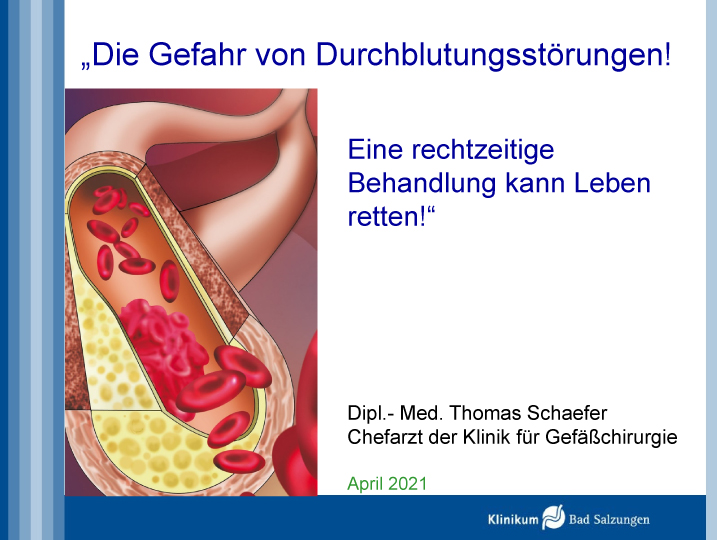 Gefäßerkrankungen Titelfolie