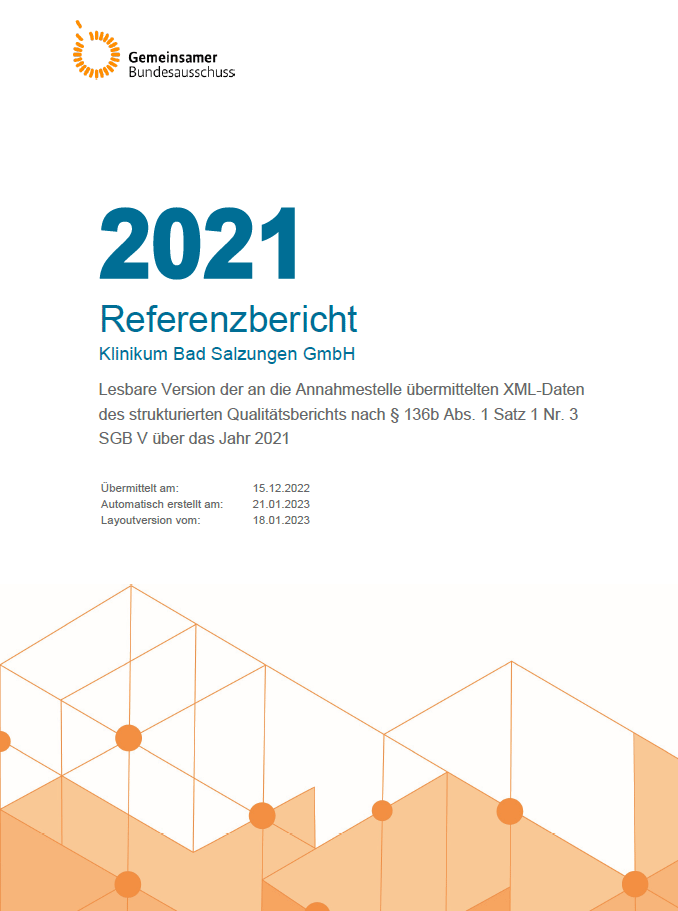 Qualitätsbericht 2021