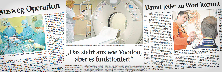Klinikum Bad Salzungen Aktuelles aus der Presse